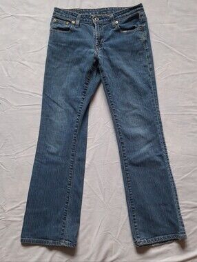 RL Polo Jeans Co. Ralph Lauren Modern Bootcut Jeans Size 4 Stretch Blue Denim